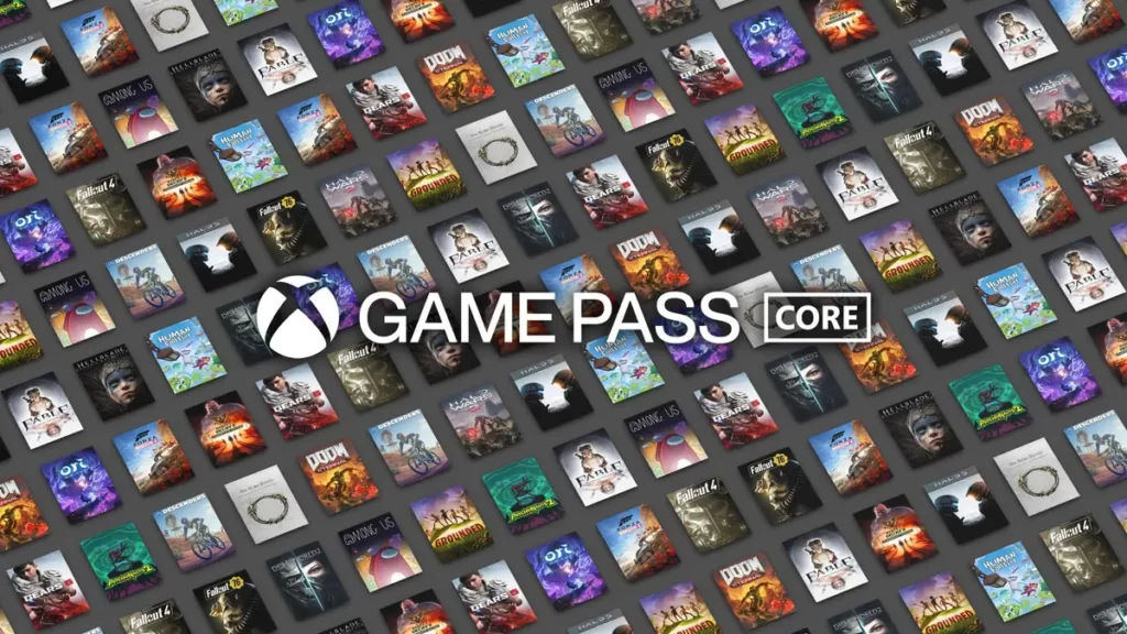 بازی های سرویس Game Pass Core