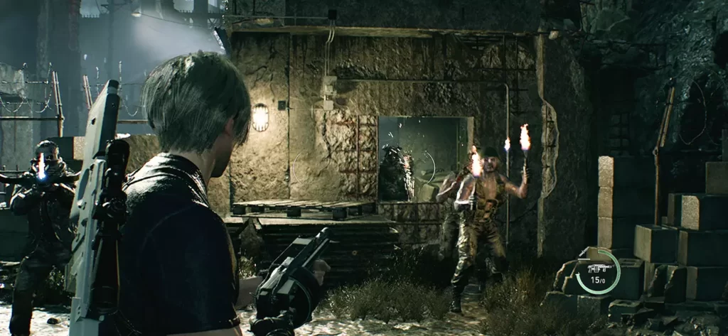 بازی Resident Evil 4 روی آیفون 15 پرو
