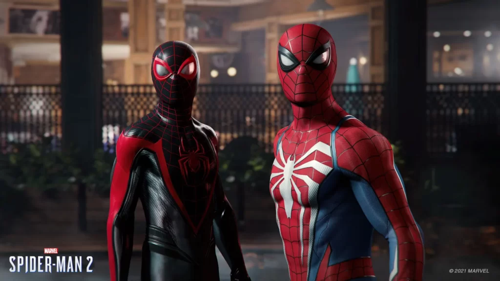 حضور دو شخصیت مرد عنکبوتی در Marvel’s Spider-Man 2